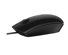 MOUSE USB MS116 PRETO COM FIO - DELL