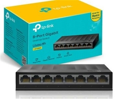 SWITCH 8 PORTAS LITE WAVE LS108G GIGA - TPLINK