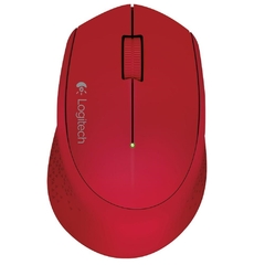 MOUSE S/FIO LOGITECH M280 VERMELHO