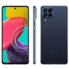 Smartphone Samsung Galaxy M53, 5G, 128GB, 8GB RAM, Selfie de 32MP, Tela de 6.7" Azul