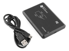 LEITOR PROXIMIDADE EM4100 USB PLUG AND PLAY 125KHZ RFID