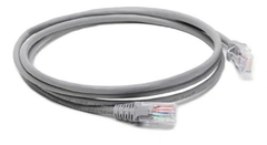 PATCH CORD 2,5M CINZA CAT6 - CABLIX