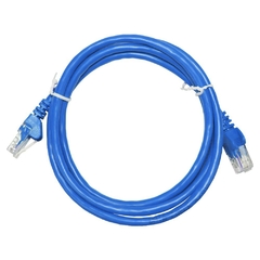 PATCH CORD 1,5M AZUL CAT6 - CABLIX