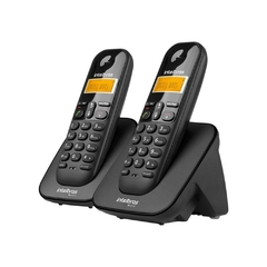 TELEFONE SEM FIO DIGITAL COM RAMAL ADICIONAL PRETO TS3112 - INTELBRAS