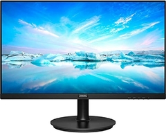 MONITOR PHILIPS 21.5" LCD FHD WIDESCREEN, CONEXÃO VGA, HDMI, SAIDA DE AUDIO E ENTRADA DE SINCRONISMO 221V8L - PRETO