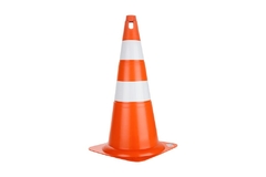 CONE PS 70CM LARANJA/BR WPS1916 - DELTA