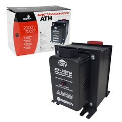 AUTO TRAFO ATH 2000 BLACK - ENTRADA 120V/220V SAIDA 120V/220V