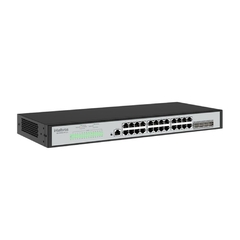 SWITCH 24 PORTAS SG 2404D MR L2+ GIGABIT 4 PORTAS SFP GERENCIAVEL L2+ - INTELBRAS