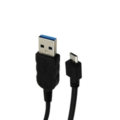 CABO DE DADOS USB P/ MICRO USB 3.0 PRETO - MD9