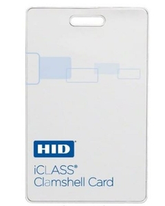 CARTÃO DE PROXIMIDADE HID ICLASS 2K 2080 CLAMSHELL (CAIXA COM 100 PEÇAS)