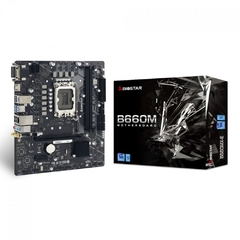 PLACA MÃE BIOSTAR B660MX-E SOCKET LGA 1700 12ªGER WIFI DDR4