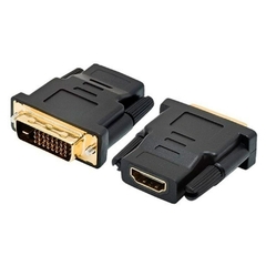 ADAPT. DVI-D MACHO X HDMI FEMEA - MD9