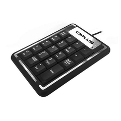 TECLADO NÚMERICO KN-11BK C3 PLUS USB PRETO 19 TECLAS 1,2M - C3 TECH