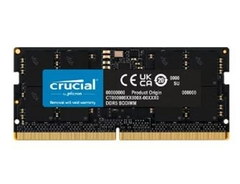 MEMÓRIA RAM 16GB CRUCIAL CT16G48C40S5 DDR5 SODIMM