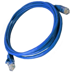 PATCH CORD CAT5 F/UTP 2M - AZUL SANTANA