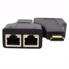 EXTENSOR HDMI CAT5/6 BIVOLT 1080P ATÉ 30 METROS - MD9