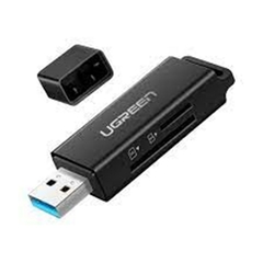 LEITOR DE MEMORIA FLASH TF/SD USB 3.0 CM104 PRETO