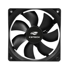 COOLER 4 FANS C3TECH F7-MB10BK STORM 8CM PRETO - FDB 12v 2200RPM