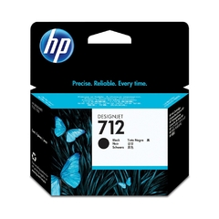 CARTUCHO DE TINTA HP 712 BLACK PLOTTER T250/T650 38 ML UK