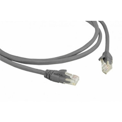 PATCH CORD 10M UTP 100% CINZ COBRE CAT6 CONDUTTI