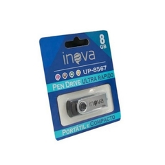 PEN DRIVE INOVA 8GB UP-8567 COMPACTO