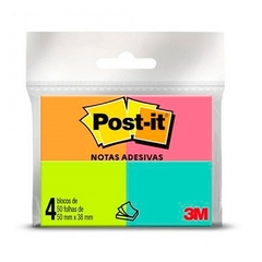 BLOCO ADESIVO POST IR TROPICAL 50 FOLHAS 38X50MM - 3 M