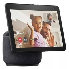 AMAZON ECHO SHOW 10 3 GERAÇÃO COM ASSIST. VIRTUAL ALEXA DISPLAY INTEGRADO 10.1" CHARCOAL 110V/240V