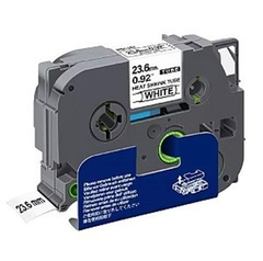 FITA TUBO TERMO RETRÁTIL COMPATIVEL BROTHER TZ HSE 251 BRANCA 24MM