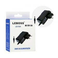 FONTE DC LEBOSS 12V 1,5A BIVOLT