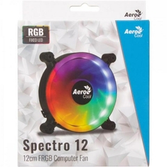 COOLER FAN 120MM COM LED RGB SPECTRO 12 FRGB - AEROCOOL