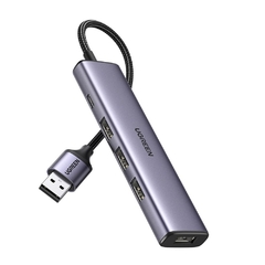 HUB USB 3.0 4 PORTAS USB CM416 CINZA UGREEN