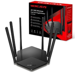 ROTEADOR WIRELESS AC1900MBPS 6 ANTENAS DUALBAND MU-MIMO GIGABIT MR50G MERCUSYS