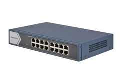 SWITCH 16 PORTAS 10/100/1000 GIGABIT METALICO DS-3E0516-E(B) - HIKVISION