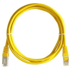 PATCH CORD INFO CAT6 F/UTP 2M - AMARELO (SANTANA)