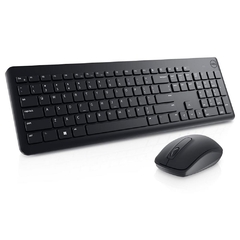 KIT TECLADO E MOUSE SEM FIO PRETO KM3322W - DELL