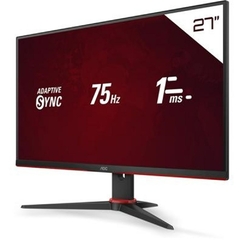 MONITOR GAMER LED 27" WIDESCREEN IPS 75HZ SNIPER 27G2HE5 PRETO - AOC