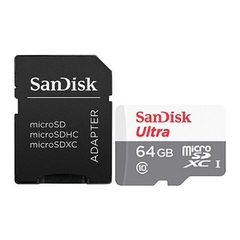 CARTÃO DE MEMORIA SANDISK 128G EXT C/ADAP SDSQXAA