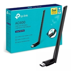 ADAPTADOR REDE SEM FIO USB TP-LINK ARCHER T2U PLUS AC600