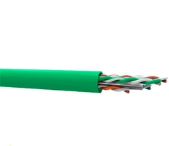 CABO LAN 4Px24AWG CAT.6 U/UTP CM INT VERDE - WEC - PN#02540213 - WEC CABOS