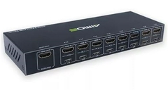 CHAVEADO SWITCH KVM 8X1 PORTAS HDMI 4K AIMOS