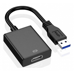 ADAPTADOR/CONVERSOR USB 3.0 HDMI 1080P 15CM LE-4116- LELONG