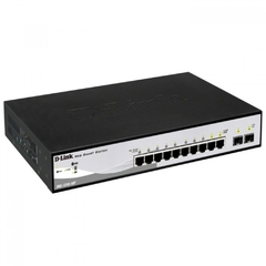 SWITCH 8P GERENCIALVEL WEBSMART L2 10/100/1000 BASE TX POE D-LINK