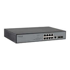 SWITCH GERENCIAVEL 8 PORTAS GIGABIT ETHERNET POE