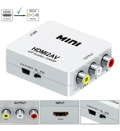 ADAPTADOR HDMI X 3RCA AV KP-3455