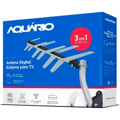 ANTENA EXTERNA DIGITAL AQUÁRIO DTV-1500