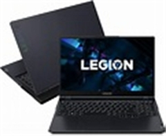 NOTEBOOK LENOVO LEGION 5 R7-5800H 16GB, 512GB SSD, PCIe DEDICADA RTX 3050 4GB, 15.6" FHD, WIND 11 PRO - 82QJ0000BR Azul / Preto