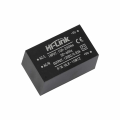 MINI FONTE HI-LINK HLK-10M12 SAÍDA 12V/0,83A