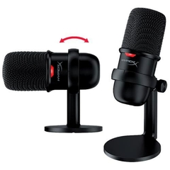 MICROFONE HYPER DUOCAST BLACJ PODCAST, RGB, USB, PRETO - 4P5E2AA