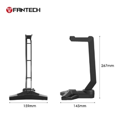 SUPORTE PARA HEADSET TOWER II AC304 PRETO - FANTECH