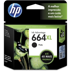 Cartucho HP 664XL preto Original